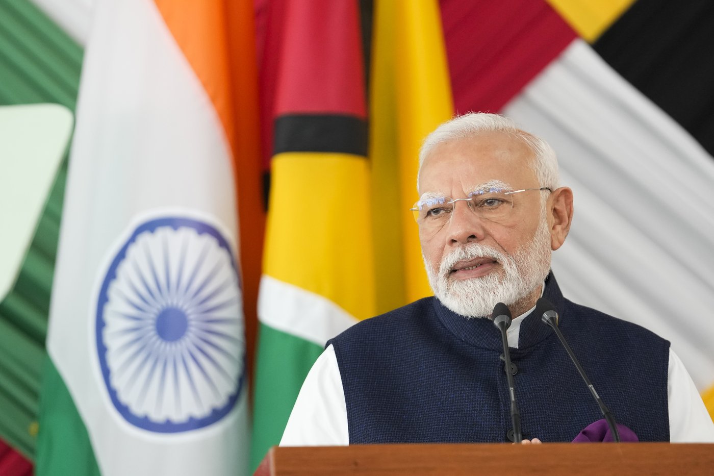 India's prime minister meets with Caribbean leaders in Guyana with security in mind | iNFOnews.ca