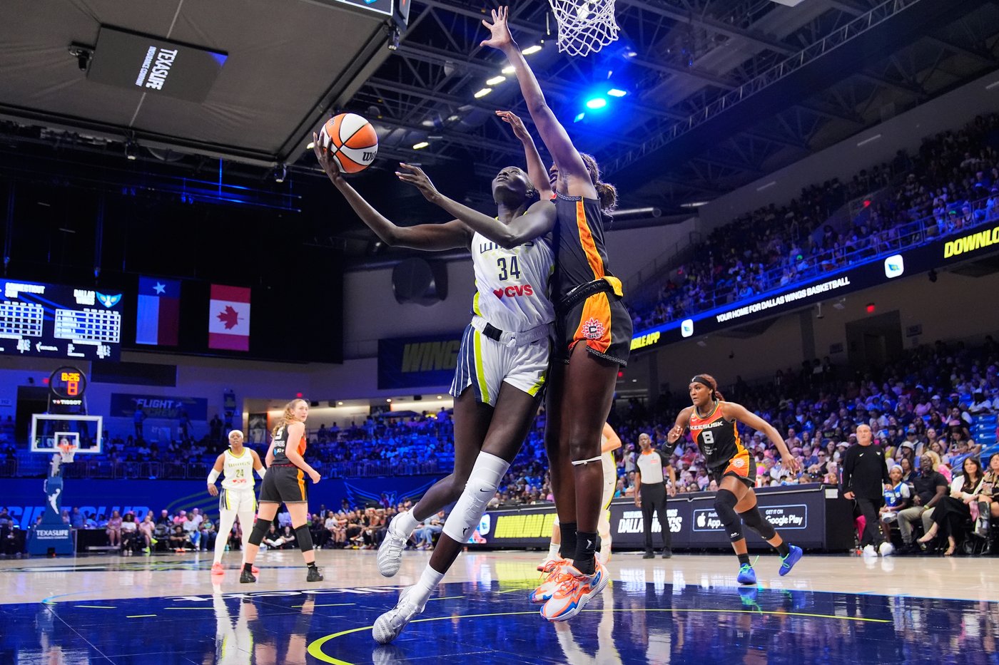 Shepard has 22nd double-double this season, Wings beat Sun 97-71 | iNFOnews.ca Shepard has 22nd double-double this season, Wings beat Sun 97-71 | iNFOnews.ca