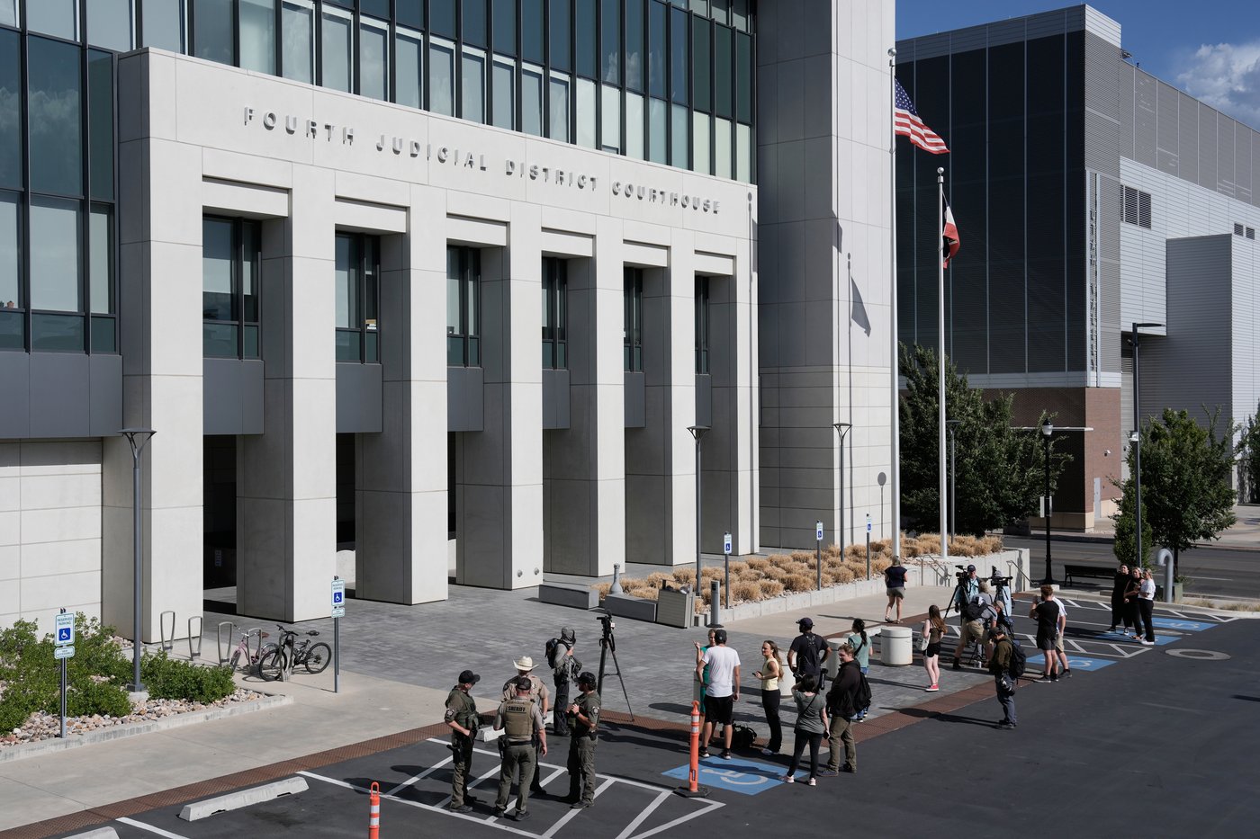 People camp outside court to get scarce public seats in hearing on Charlie Kirk's killing | iNFOnews.ca People camp outside court to get scarce public seats in hearing on Charlie Kirk's killing | iNFOnews.ca