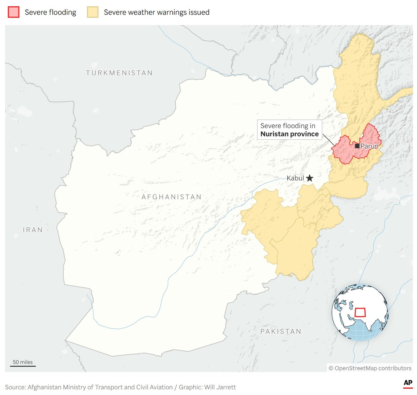 Rescuers in Afghanistan search for scores missing after floods kill at least 23 | iNFOnews.ca