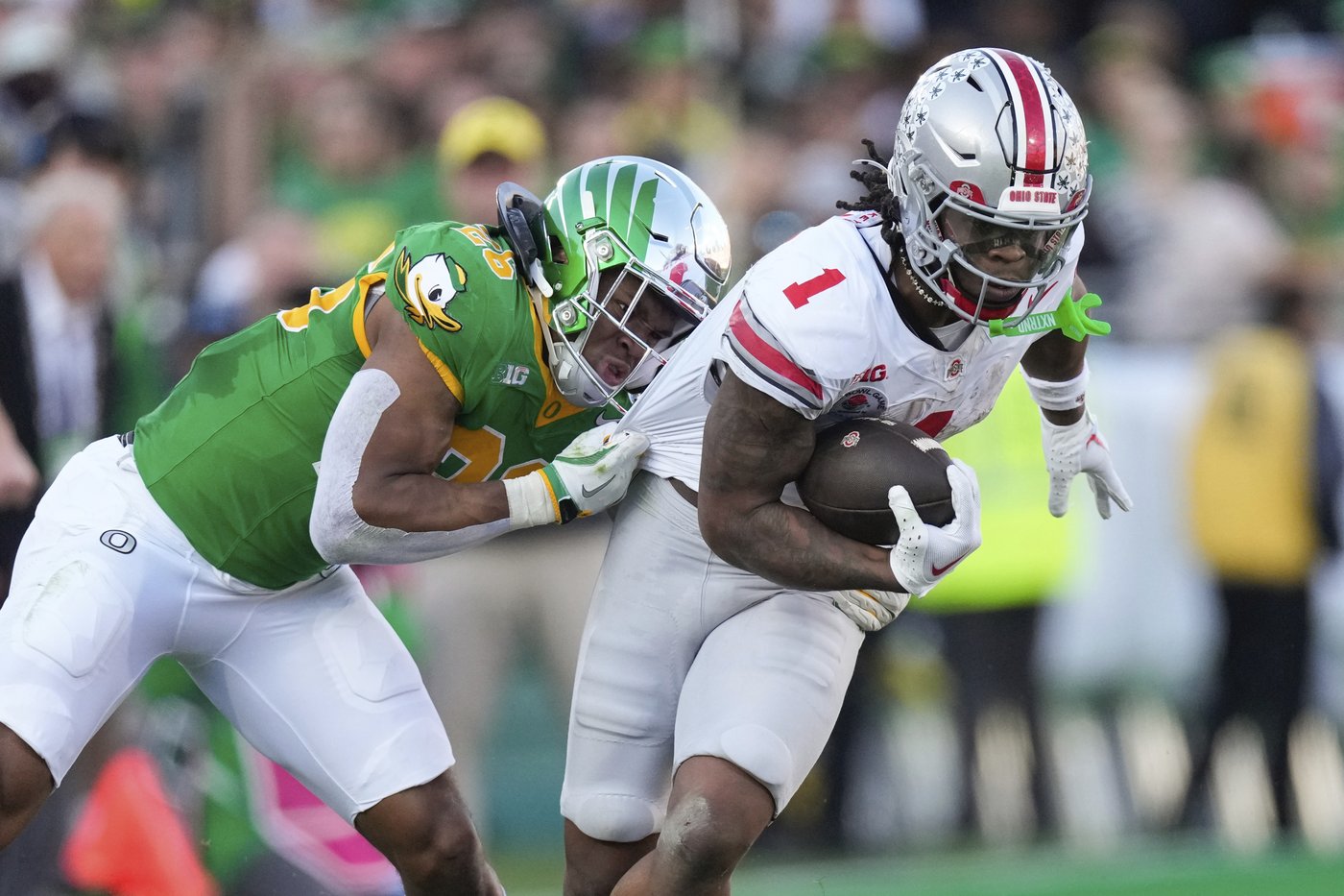 No. 6 Ohio State blasts top-ranked Oregon 41-21 in the Rose Bowl, advances to CFP semifinals | iNFOnews.ca