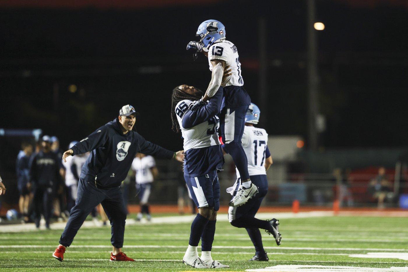 Horn's late touchdown pass earns Argonauts 30-23 exhibition win over Tiger-Cats | iNFOnews.ca