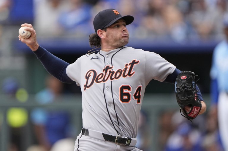 Tigers reliever Kyle Finnegan tweaks groin while warming up, unavailable against Mets | iNFOnews.ca