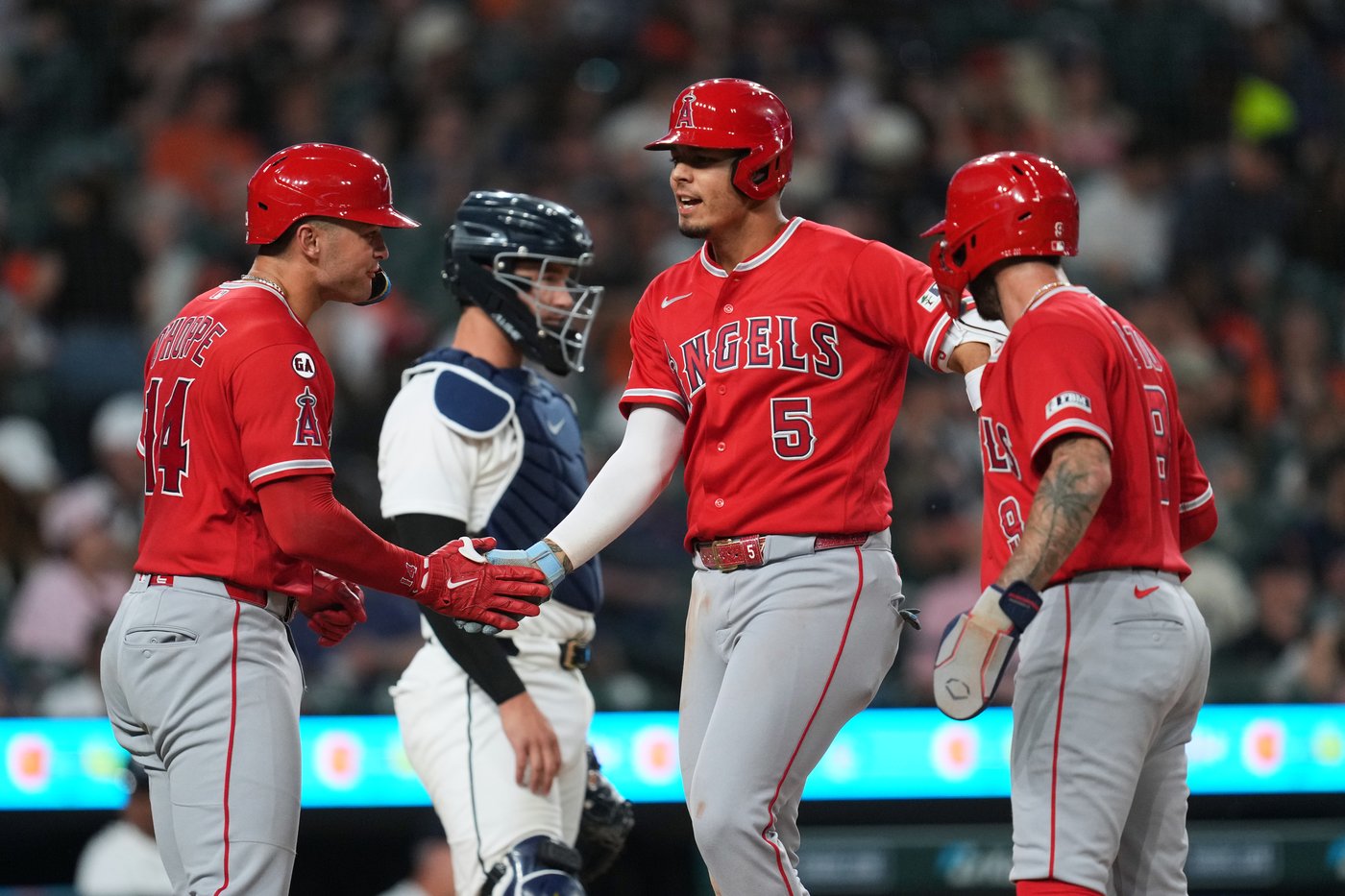 Vaughn Grissom's grand slam, 6 RBIs lead Angels over Tigers, 10-6 | iNFOnews.ca Vaughn Grissom's grand slam, 6 RBIs lead Angels over Tigers, 10-6 | iNFOnews.ca