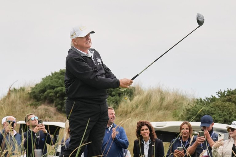 Trump is heading to his golf course in Ireland to watch the Irish Open golf tournament next month | iNFOnews.ca