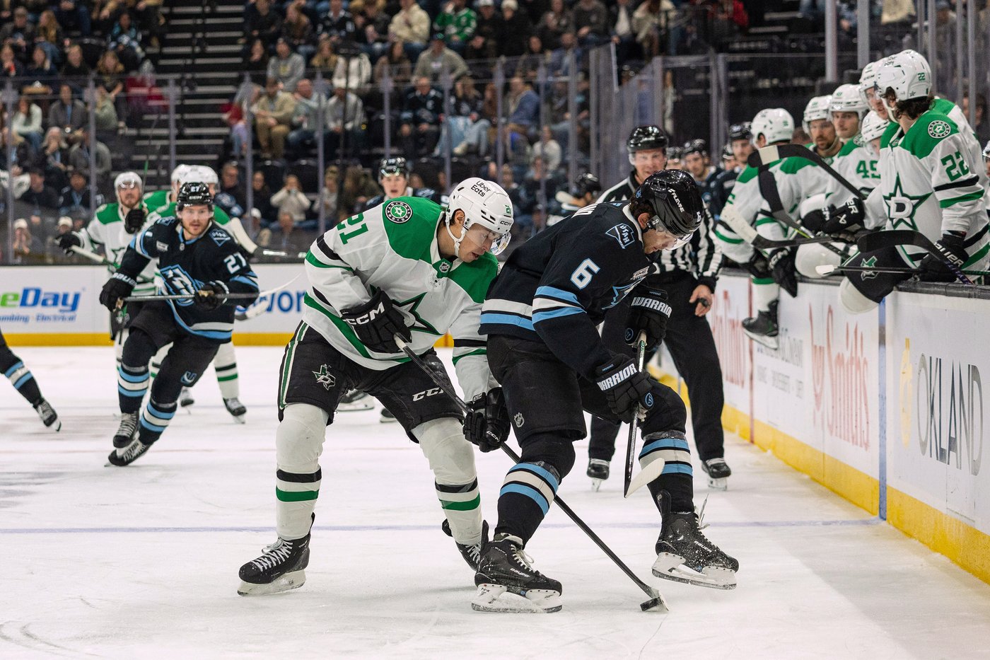 Marino scores in third period to give Utah Mammoth 2-1 win over Dallas Stars | iNFOnews.ca