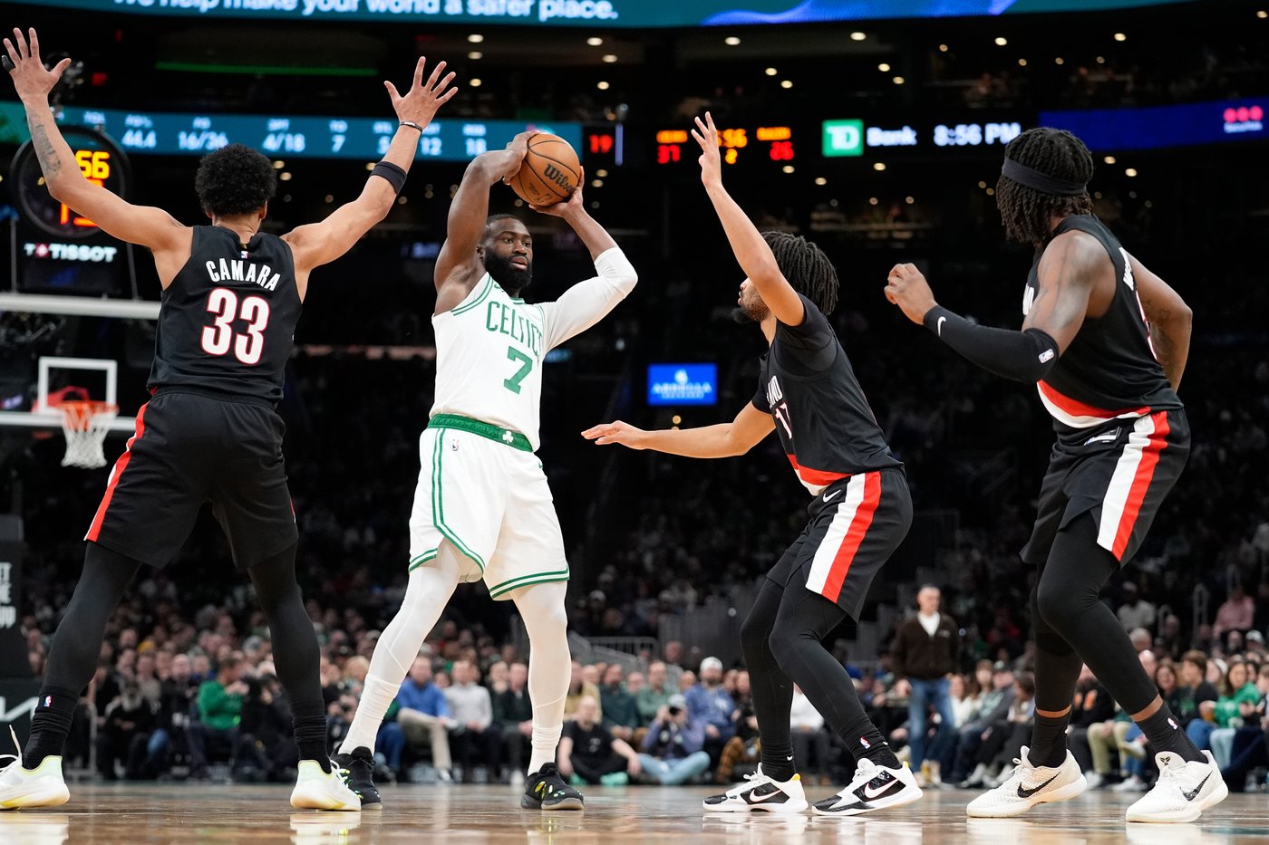 Pritchard scores 23, Brown has 20 as Celtics beat Trail Blazers 102-94 | iNFOnews.ca Pritchard scores 23, Brown has 20 as Celtics beat Trail Blazers 102-94 | iNFOnews.ca