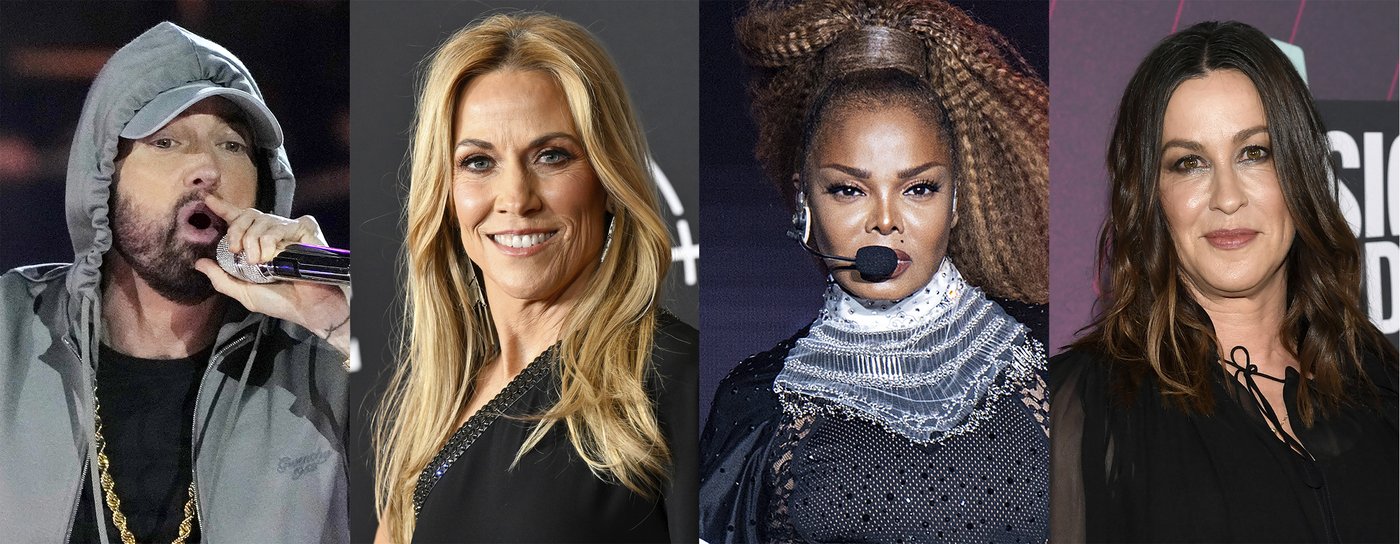 Eminem, Alanis Morissette, Sheryl Crow, N.W.A. and Janet Jackson get Songwriters Hall of Fame nods | iNFOnews.ca