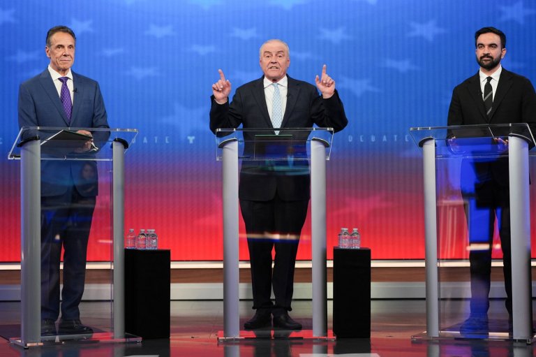 From bills to berets: Notable moments from NYC's contentious mayoral debate | iNFOnews.ca