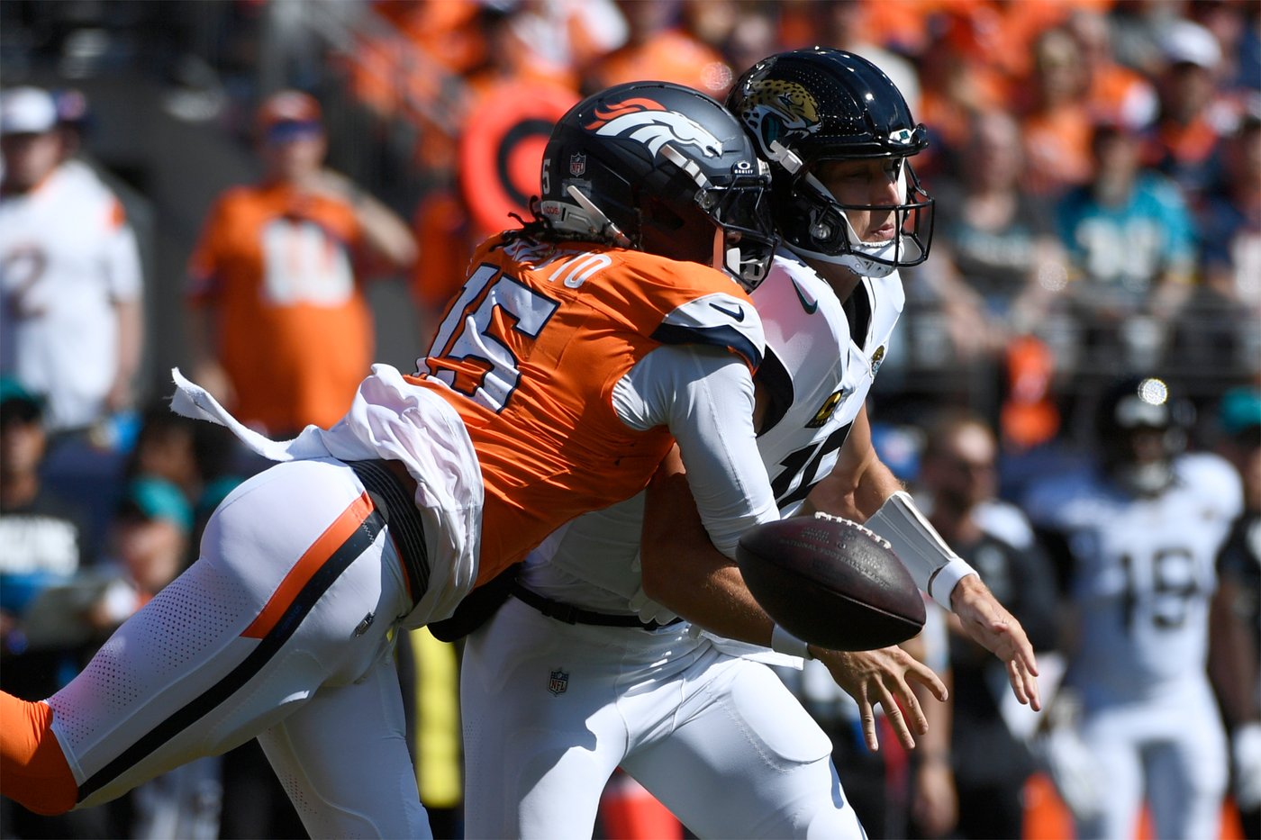 Defense clamps down after Week 1 tackling woes, fueling Broncos' 20-13 comeback win over Jaguars | iNFOnews.ca