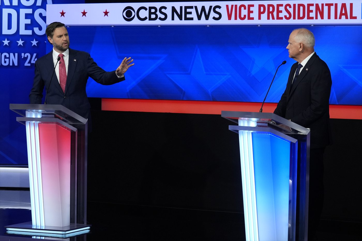 Walz and Vance go in depth on policy while attacking each other’s running mates in VP debate | iNFOnews.ca