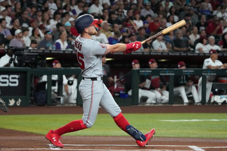 Nationals get homers from Mead and Crews, hold Diamondbacks to 2 hits in 6-1 victory | iNFOnews.ca