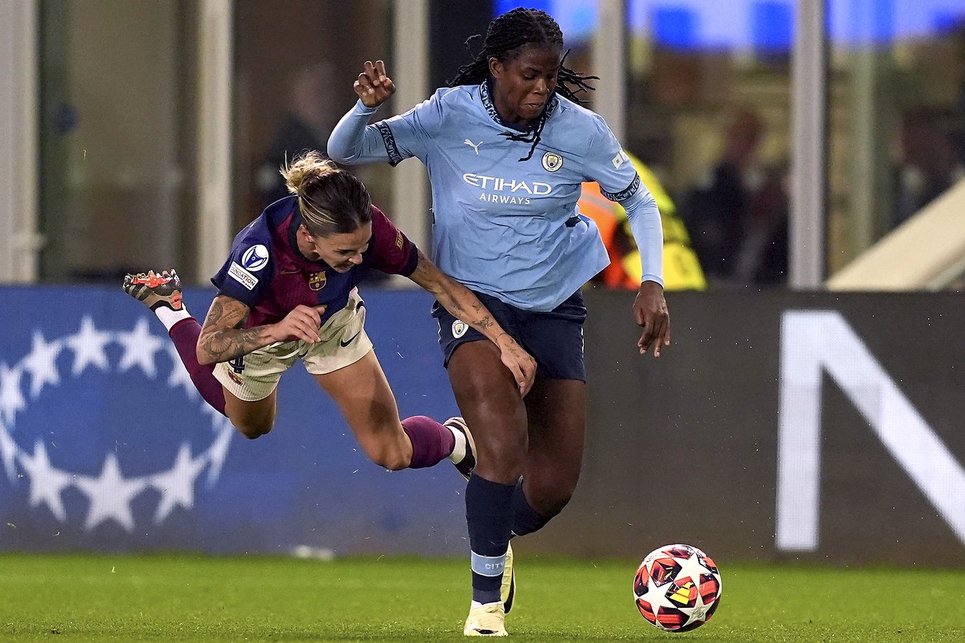 Man City stuns title holder Barcelona in Women's Champions League. Bayern's Harder downs Arsenal | iNFOnews.ca Man City stuns title holder Barcelona in Women's Champions League. Bayern's Harder downs Arsenal | iNFOnews.ca