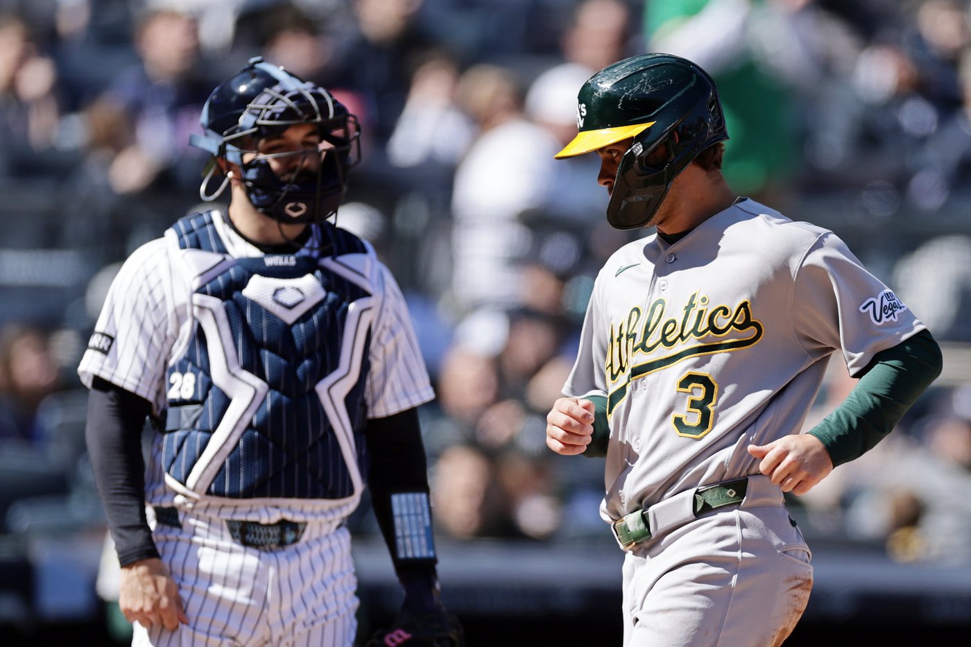 Jeffrey Springs takes no-hitter into seventh, combines on 1-hitter as A's beat Yankees 1-0 | iNFOnews.ca