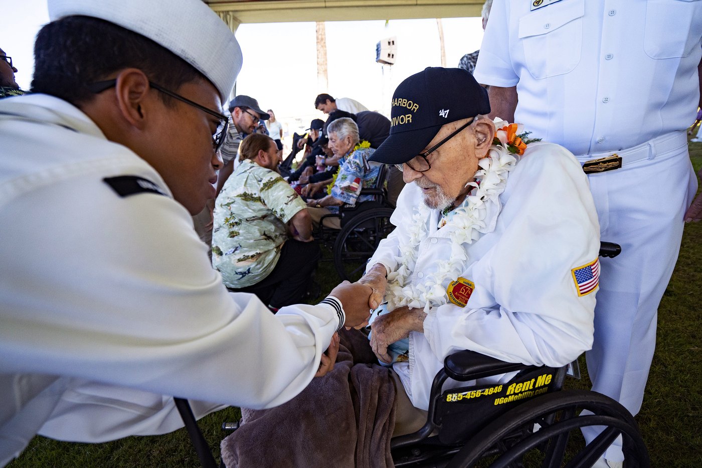 2 Pearl Harbor survivors, ages 104 and 102, return to Hawaii to honor those killed in 1941 attack | iNFOnews.ca 2 Pearl Harbor survivors, ages 104 and 102, return to Hawaii to honor those killed in 1941 attack | iNFOnews.ca