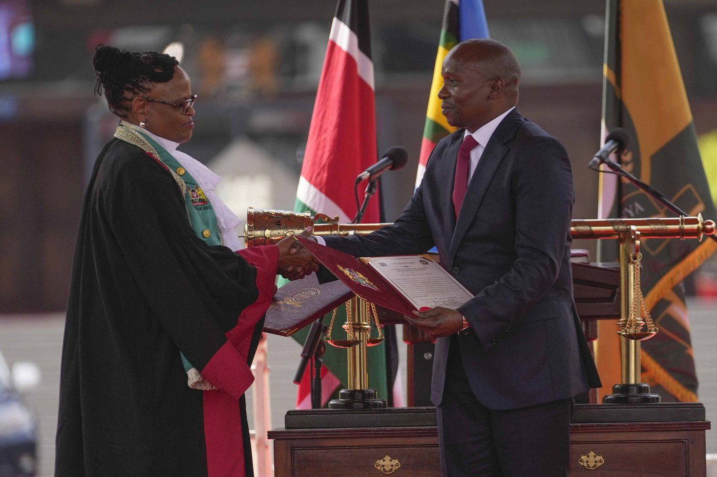 Kenya's new deputy president sworn in as his predecessor challenges his impeachment in court | iNFOnews.ca