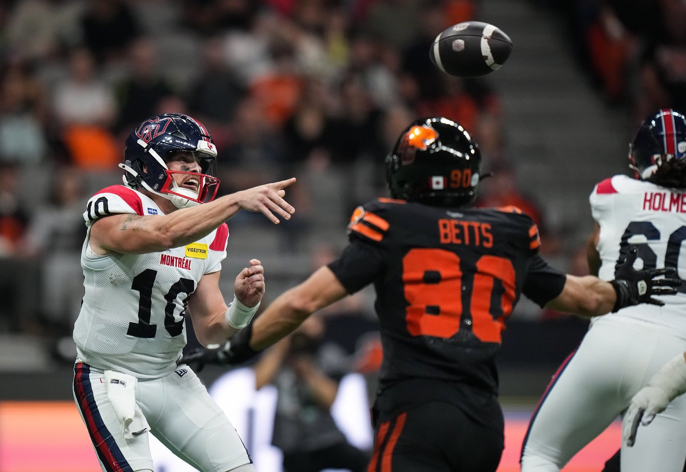 Rourke's 394-yard performance powers B.C. Lions to 48-29 win over Montreal Alouettes | iNFOnews.ca