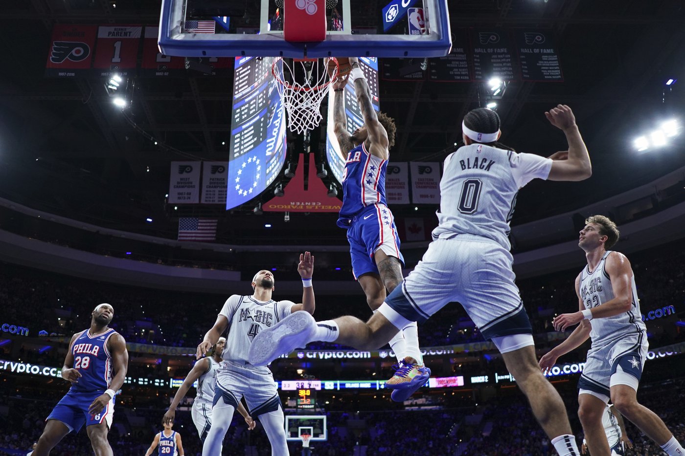 Franz Wagner and Jalen Suggs power the Magic to a 106-102 win over the short-handed 76ers | iNFOnews.ca