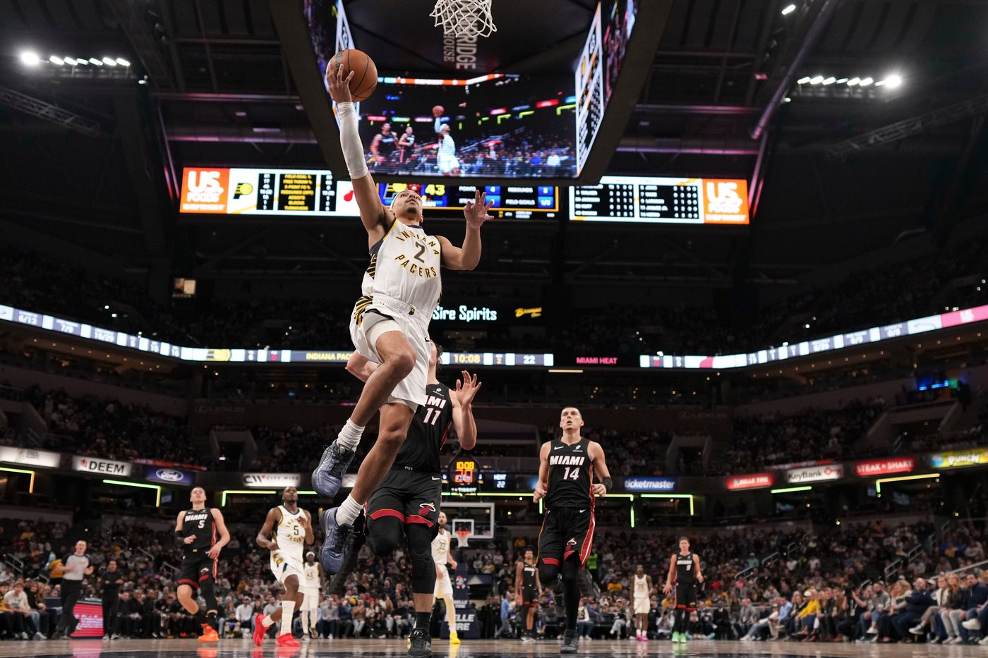 Andrew Nembhard scores 29 to help the Pacers beat the Heat 123-99 for a rare 2nd straight victory | iNFOnews.ca Andrew Nembhard scores 29 to help the Pacers beat the Heat 123-99 for a rare 2nd straight victory | iNFOnews.ca