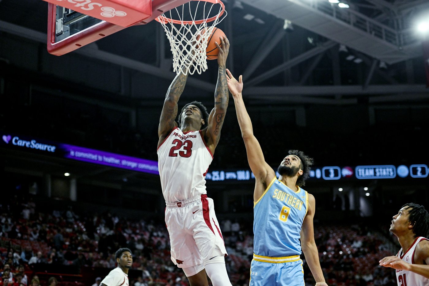 Trevon Brazile stars as No. 14 Arkansas pounds Southern 109-77 in its season opener | iNFOnews.ca Trevon Brazile stars as No. 14 Arkansas pounds Southern 109-77 in its season opener | iNFOnews.ca