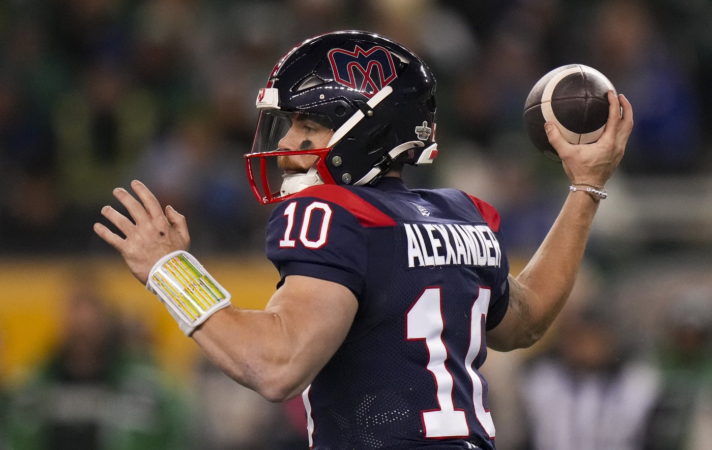 Alouettes extend quarterback Davis Alexander one year, through 2028 season | iNFOnews.ca Alouettes extend quarterback Davis Alexander one year, through 2028 season | iNFOnews.ca