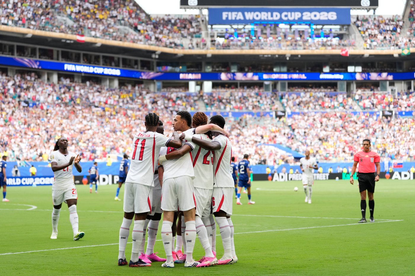 England gets hat trick from Saka and beats France 6-4 in wild World Cup third-place game, in photos | iNFOnews.ca