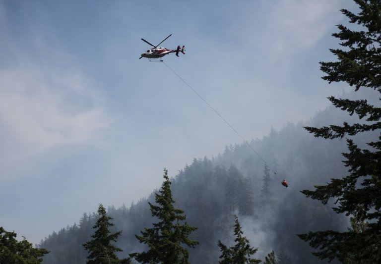Five out of 14 wildfires burning in B.C. deemed out of control | iNFOnews.ca
