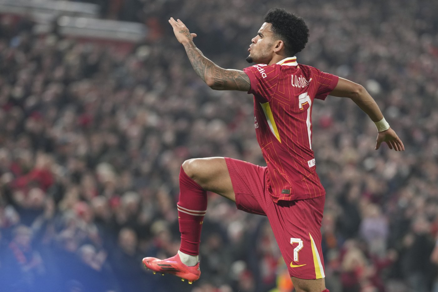 Liverpool forward Luis Diaz scores second-half hat trick in 4-0 rout of Bayer Leverkusen | iNFOnews.ca Liverpool forward Luis Diaz scores second-half hat trick in 4-0 rout of Bayer Leverkusen | iNFOnews.ca