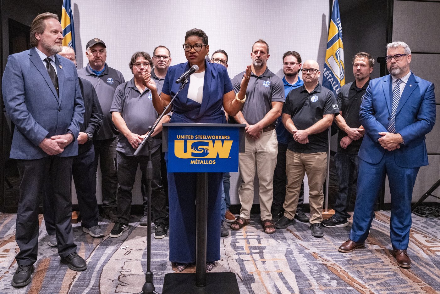 Steelworkers union president calls for Canada-U.S. unity in Quebec amid trade war | iNFOnews.ca