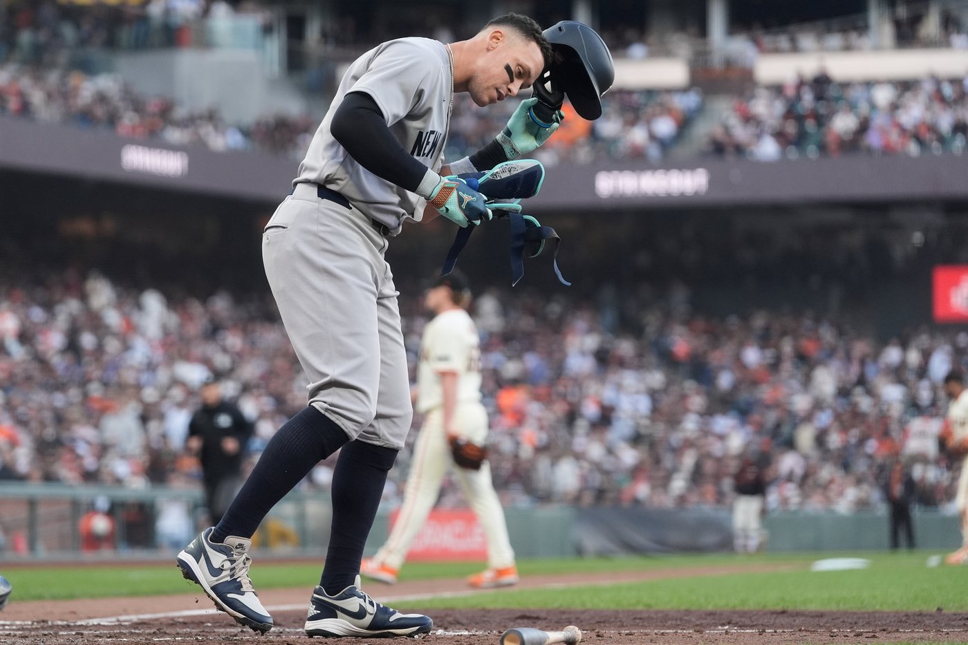 Two-time reigning AL MVP Aaron Judge goes hitless for first time in career on opening day for Yanks | iNFOnews.ca Two-time reigning AL MVP Aaron Judge goes hitless for first time in career on opening day for Yanks | iNFOnews.ca