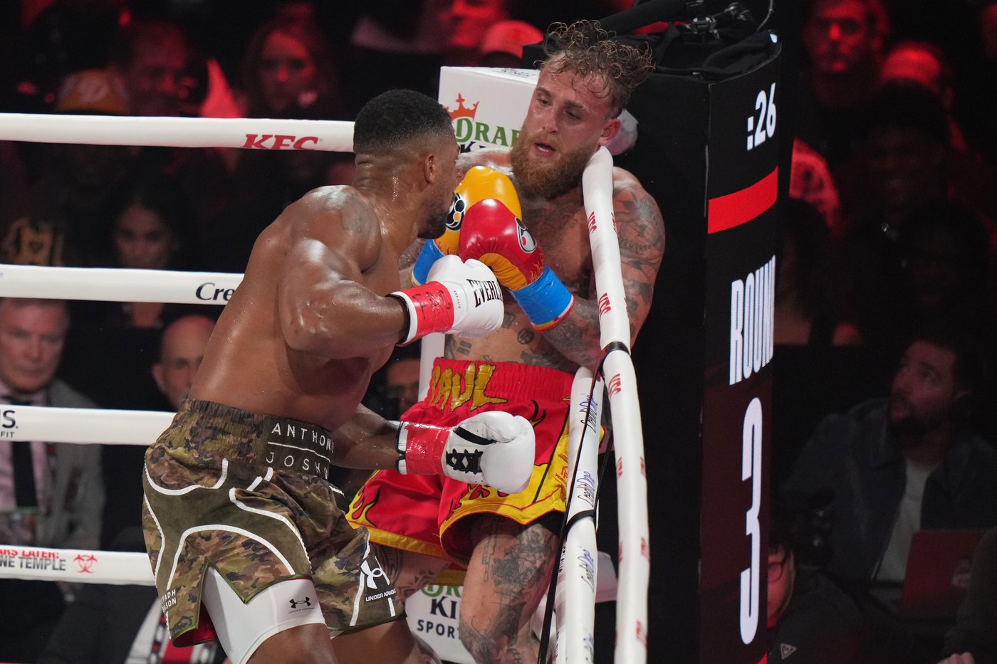 Anthony Joshua knocks out Jake Paul in 6th round to win heavyweight fight | iNFOnews.ca Anthony Joshua knocks out Jake Paul in 6th round to win heavyweight fight | iNFOnews.ca