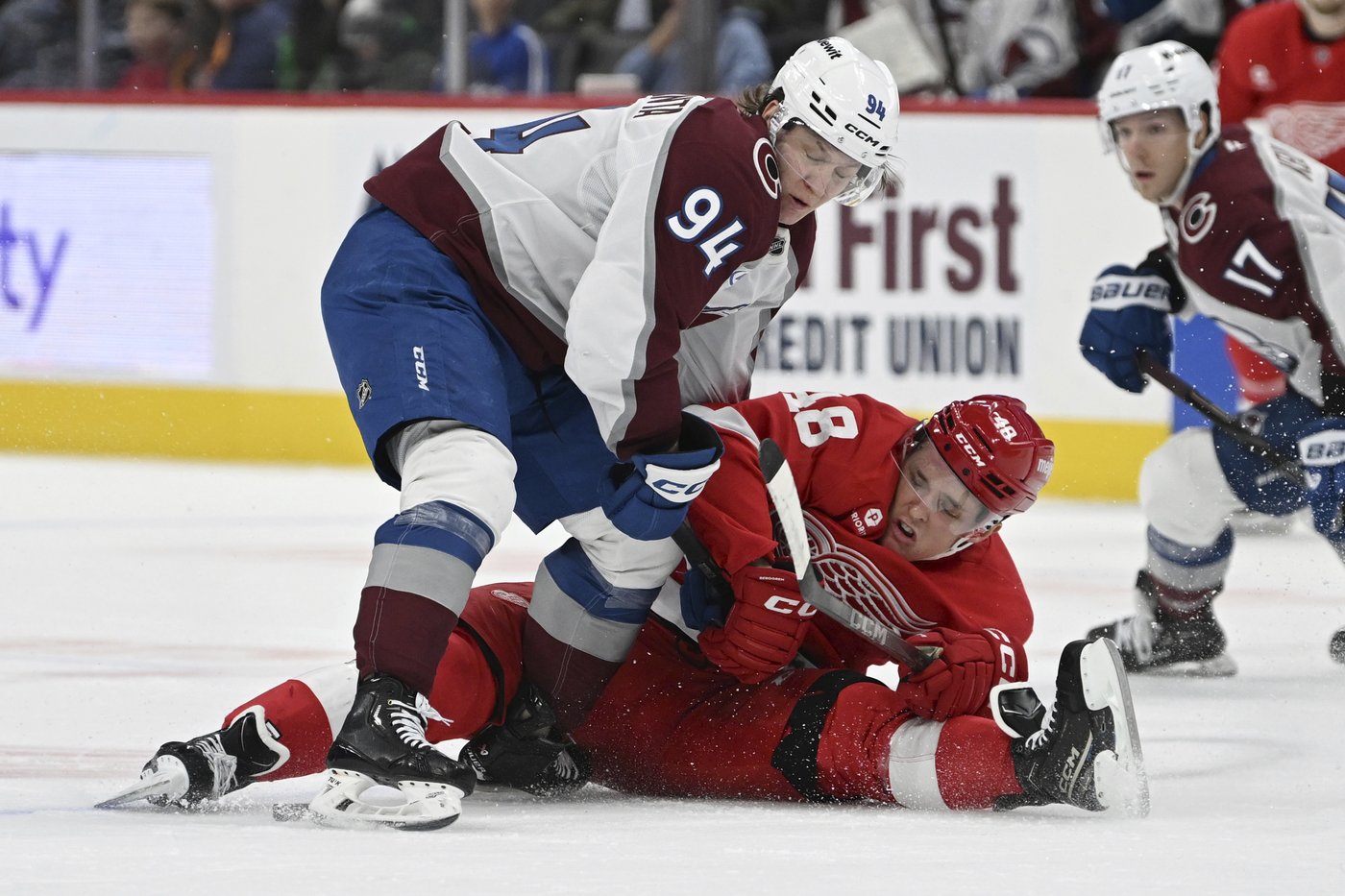 Nichushkin, Georgiev lead Avalanche to 2-1 win over slumping Red Wings | iNFOnews.ca Nichushkin, Georgiev lead Avalanche to 2-1 win over slumping Red Wings | iNFOnews.ca