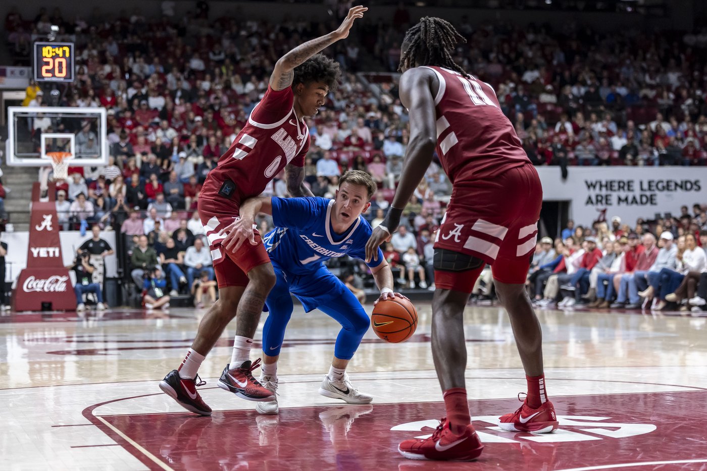 Mark Sears scores 27 points and No. 7 Alabama beat Creighton 83-75 | iNFOnews.ca