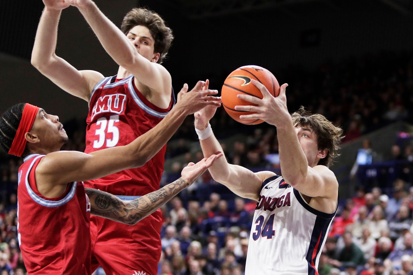 Graham Ike scores 16 points as No. 7 Gonzaga routs Loyola Marymount 82-47 | iNFOnews.ca Graham Ike scores 16 points as No. 7 Gonzaga routs Loyola Marymount 82-47 | iNFOnews.ca