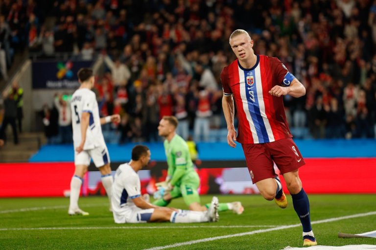 Haaland hits hat trick to reach 50 goals for Norway after twice missing penalty against Israel | iNFOnews.ca