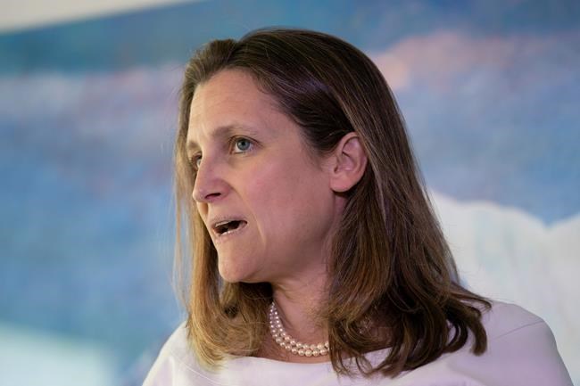 China lashes out at Freeland over response to protests in Hong Kong | iNFOnews.ca