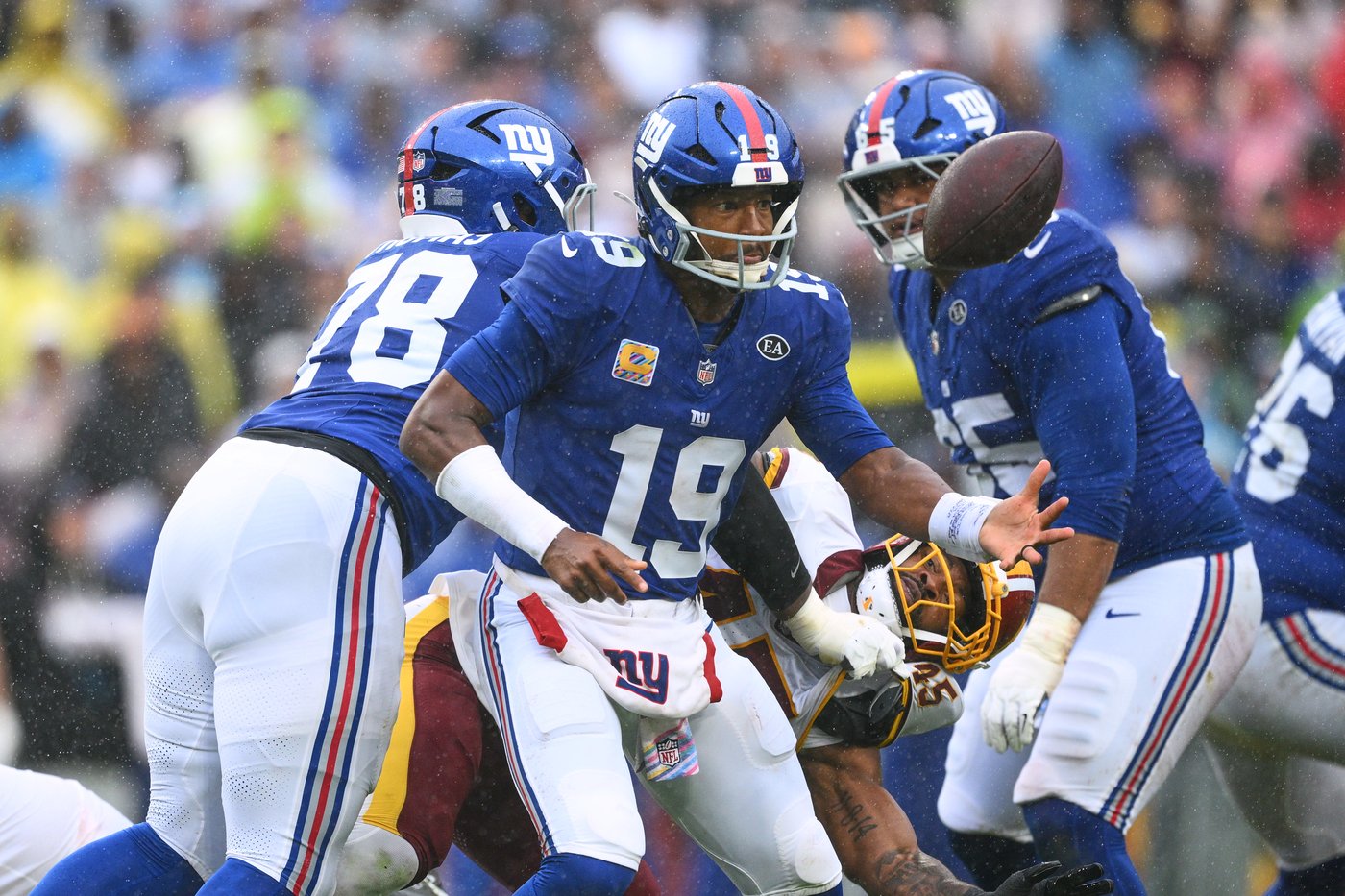 Ball security is an issue for the Giants after fumbling away their chances at Washington | iNFOnews.ca Ball security is an issue for the Giants after fumbling away their chances at Washington | iNFOnews.ca