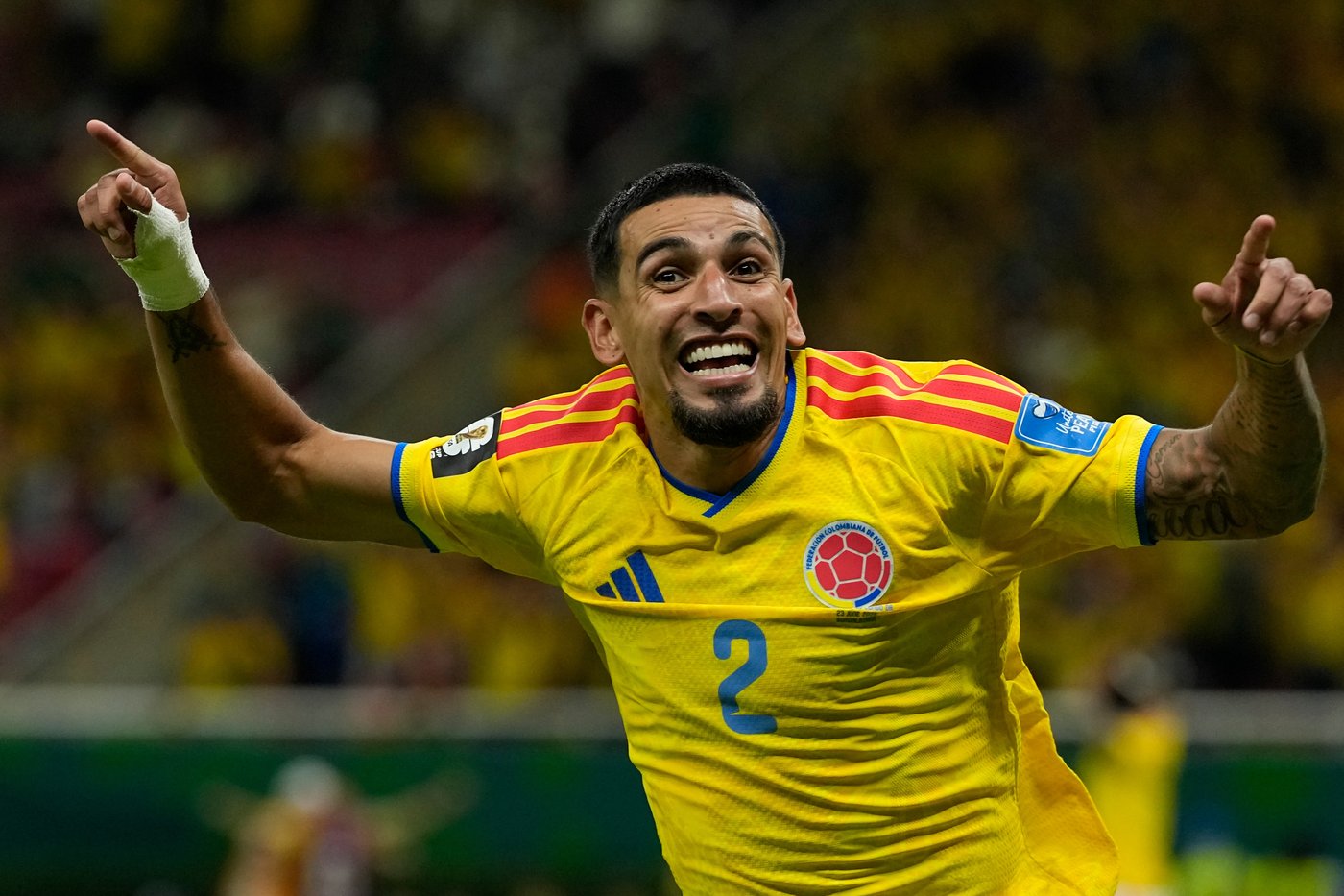 Daniel Muñoz scores and Colombia edges Congo 1-0 to reach the knockout stage at the World Cup | iNFOnews.ca Daniel Muñoz scores and Colombia edges Congo 1-0 to reach the knockout stage at the World Cup | iNFOnews.ca