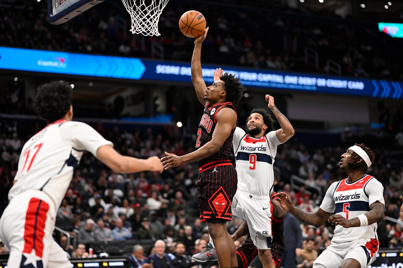 Bulls end 7-game skid in first game since front-office shake-up, pounding NBA-worst Wizards 129-98 | iNFOnews.ca