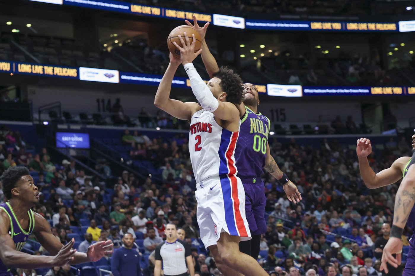 Cunningham, Pistons top New Orleans 127-81; Pelicans' Murphy out for season with shoulder injury | iNFOnews.ca