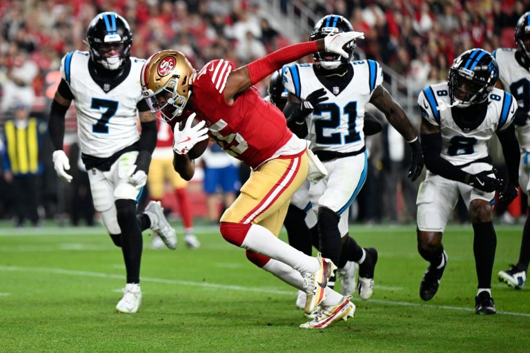 Jauan Jennings throws punch at Tre'Von Moehrig after cheap shot in 49ers' win over Panthers | iNFOnews.ca
