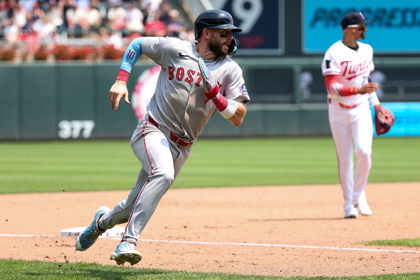 Jarren Duran's 4 RBIs, Bello's one-run outing give Boston 13-1 win over Twins in series finale | iNFOnews.ca