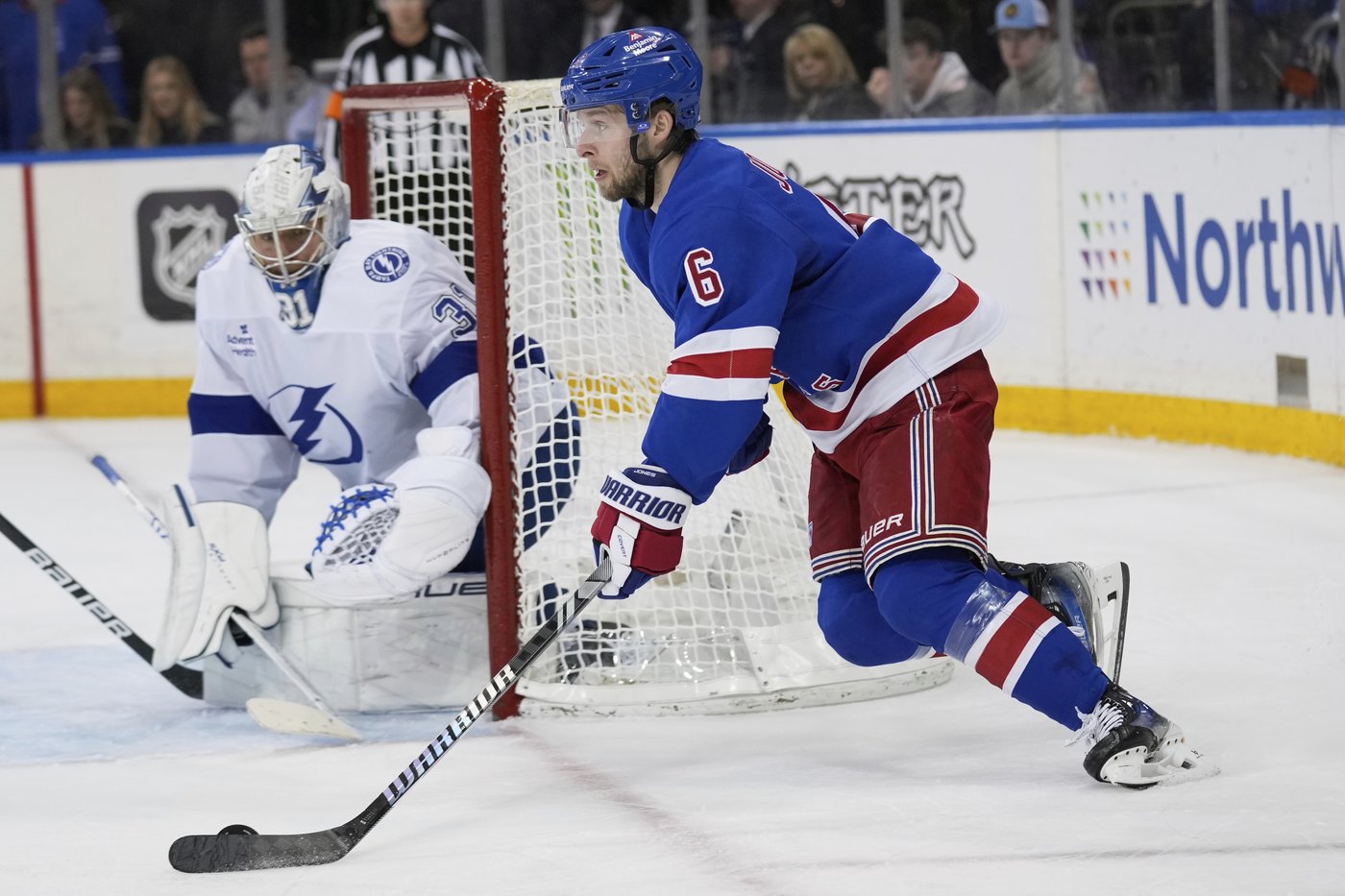 Mika Zibanejad scores twice, Igor Shesterkin makes 27 saves and Rangers down Lightning 4-0 | iNFOnews.ca
