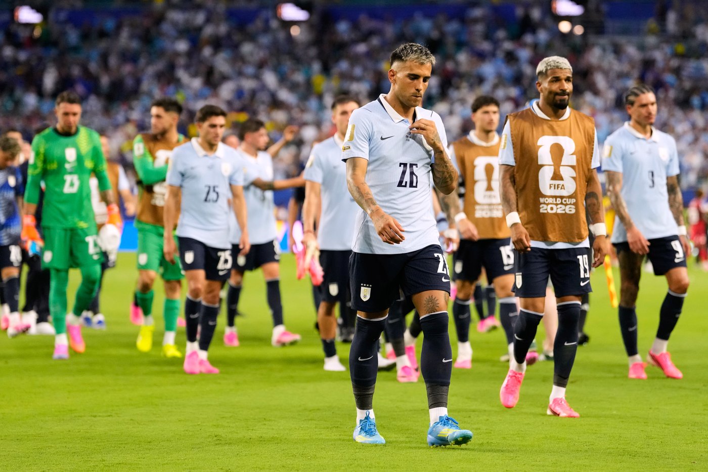Uruguay struggles in first 2 matches as Suárez watches from the stands | iNFOnews.ca