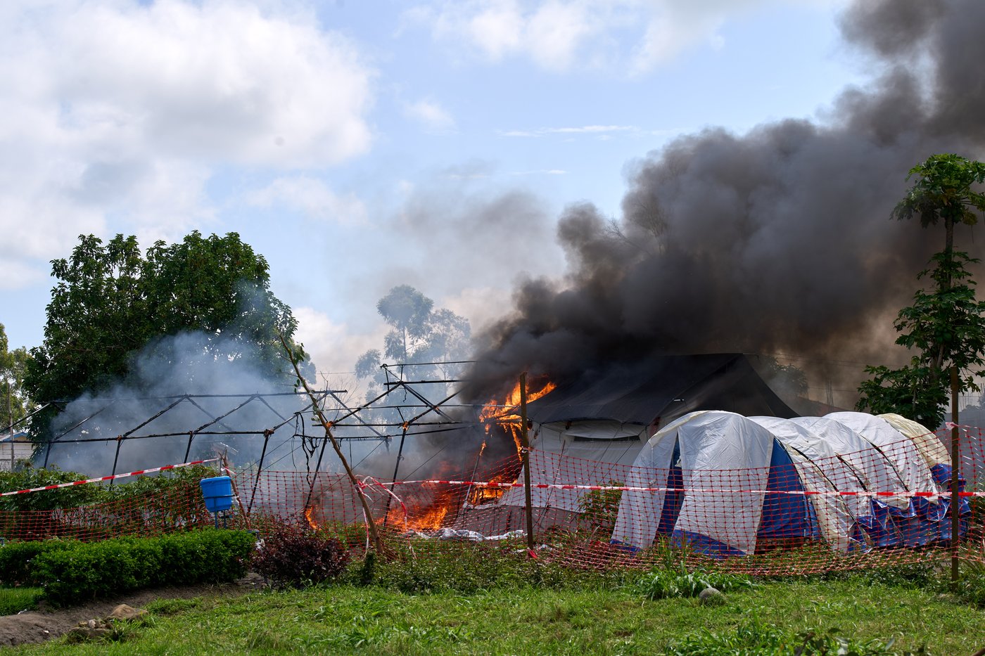 Residents burn an Ebola treatment center in Congo as anger grows over the outbreak | iNFOnews.ca