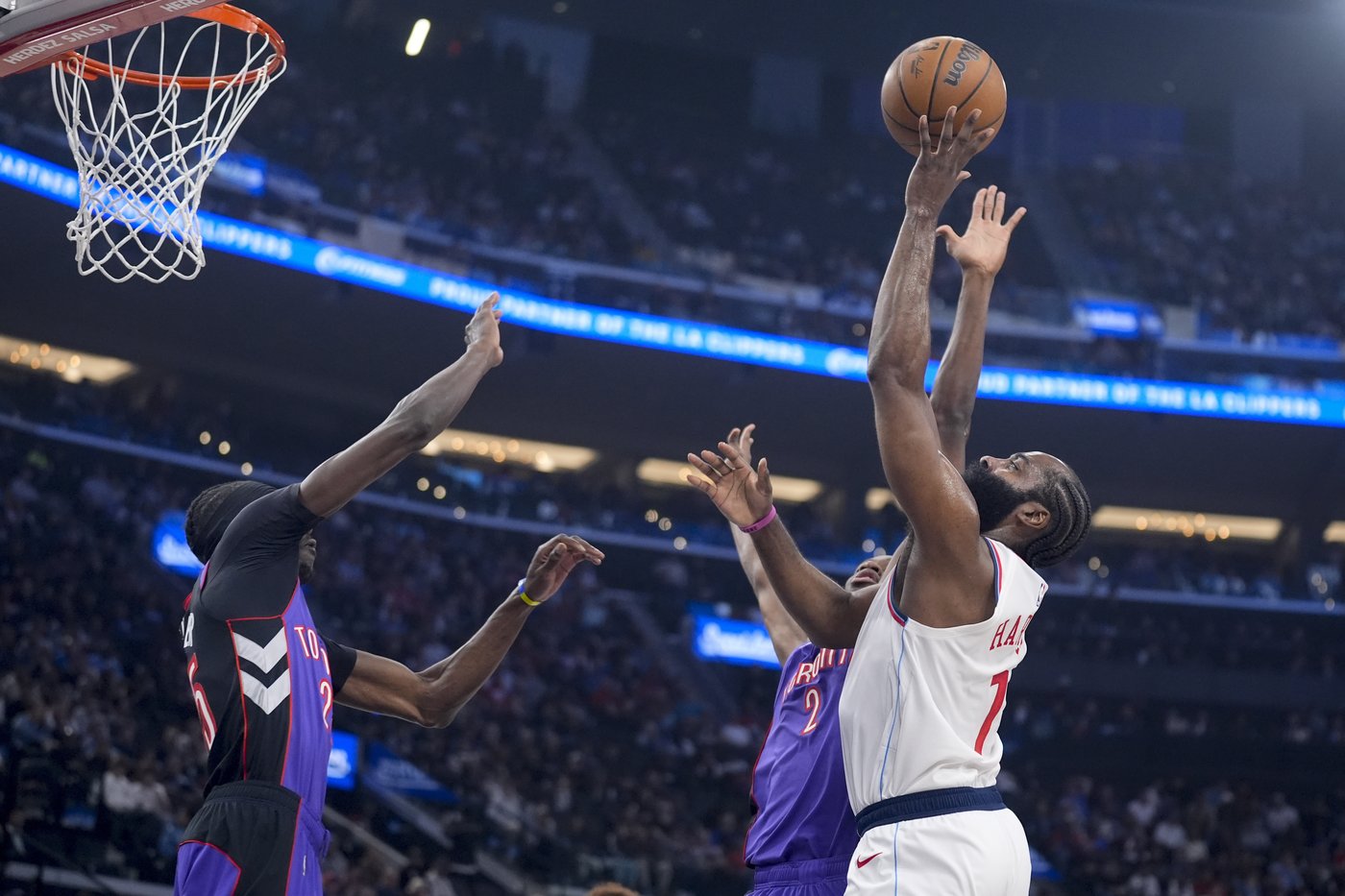 Harden, Powell score 24 points apiece as Clippers edge Raptors 105-103 | iNFOnews.ca