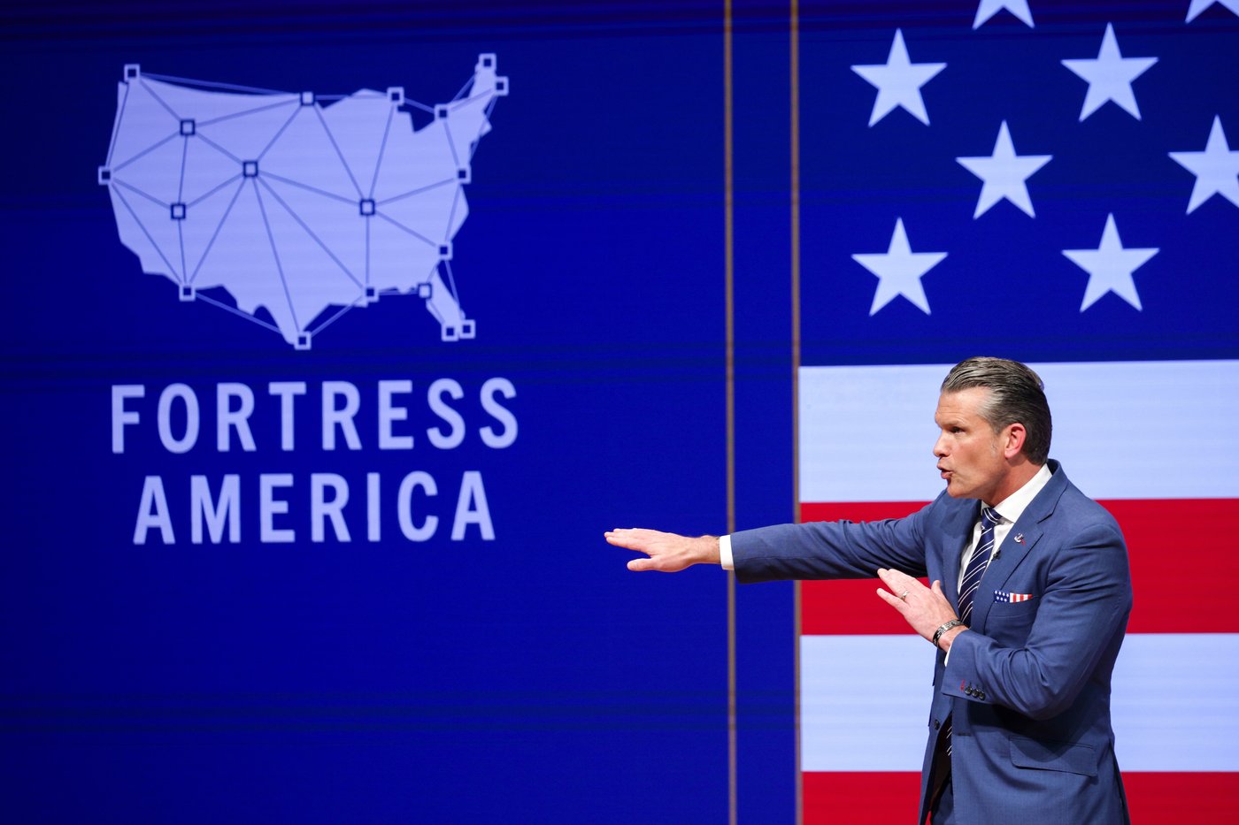 Hegseth announces a new drone command and cuts to 20% of generals in 'State of the Force' speech | iNFOnews.ca