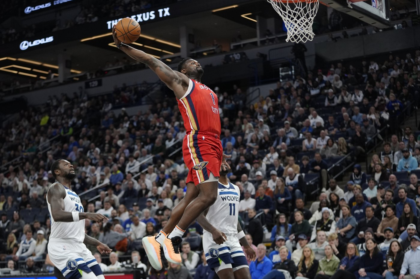 Zion Williamson scores 29 as Pelicans defeat Timberwolves 119-115 in rare road win | iNFOnews.ca Zion Williamson scores 29 as Pelicans defeat Timberwolves 119-115 in rare road win | iNFOnews.ca
