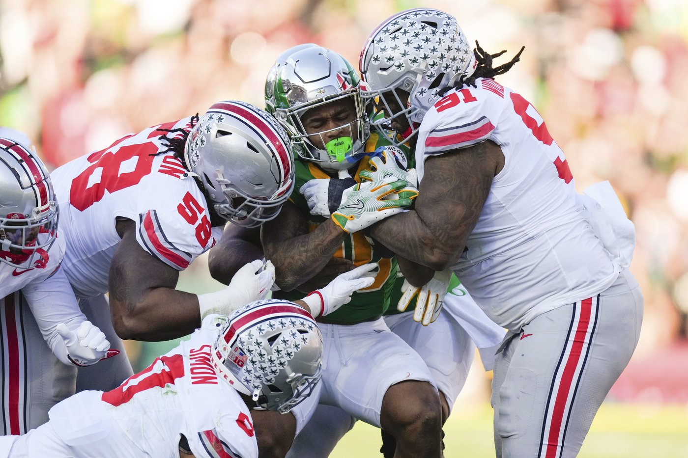 No. 6 Ohio State blasts top-ranked Oregon 41-21 in the Rose Bowl, advances to CFP semifinals | iNFOnews.ca