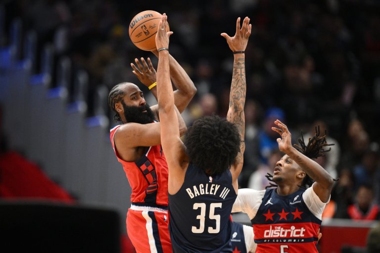 Harden scores 36 as Clippers hold off Wizards for 6th straight win | iNFOnews.ca